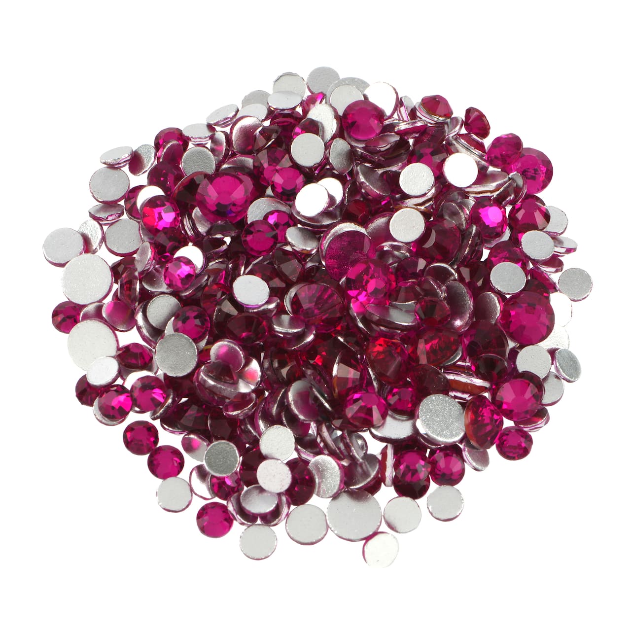 Round Flatback Glass Rhinestone Mix by Bead Landing™